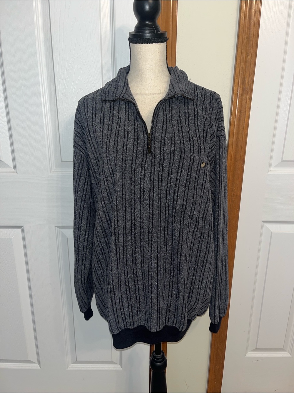 Wentworth Fleece Striped Pullover